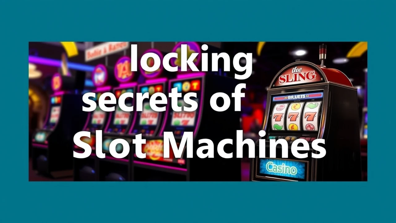 Unlocking the Secrets of Slot Machines: A Deep Dive into the World of Gaming